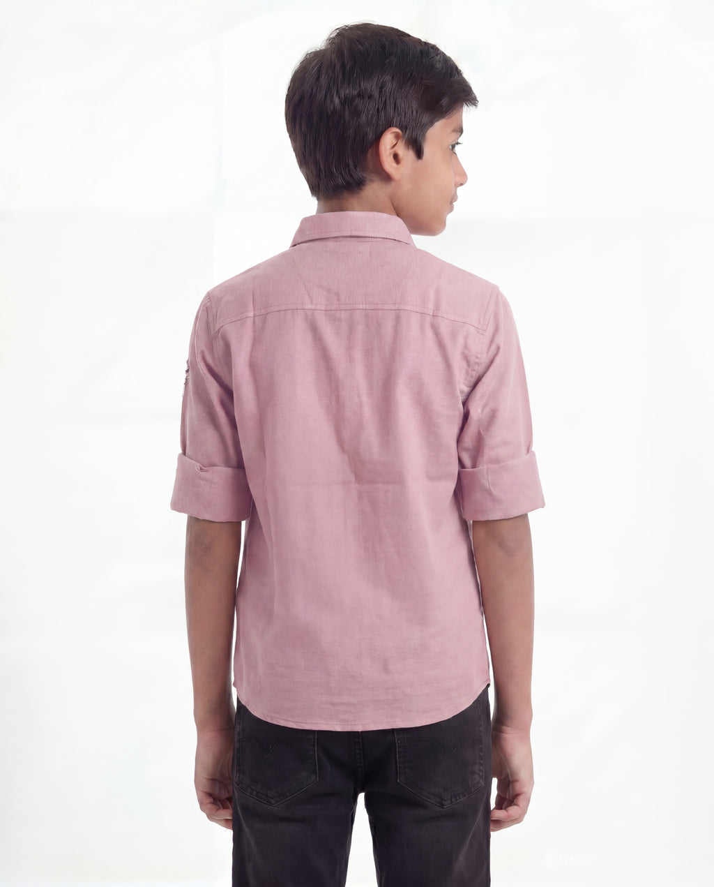 Boys Utility Pocket Casual Shirt