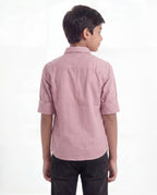 Boys Utility Pocket Casual Shirt