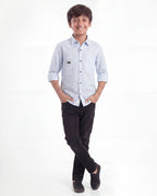 Classic Pinstripe Cotton Shirt