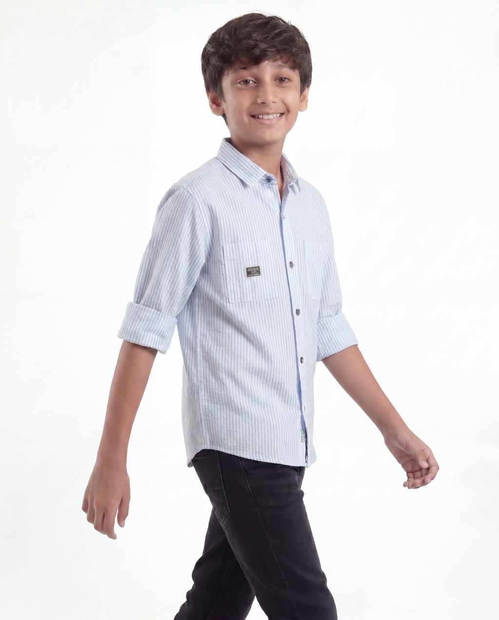 Classic Pinstripe Cotton Shirt