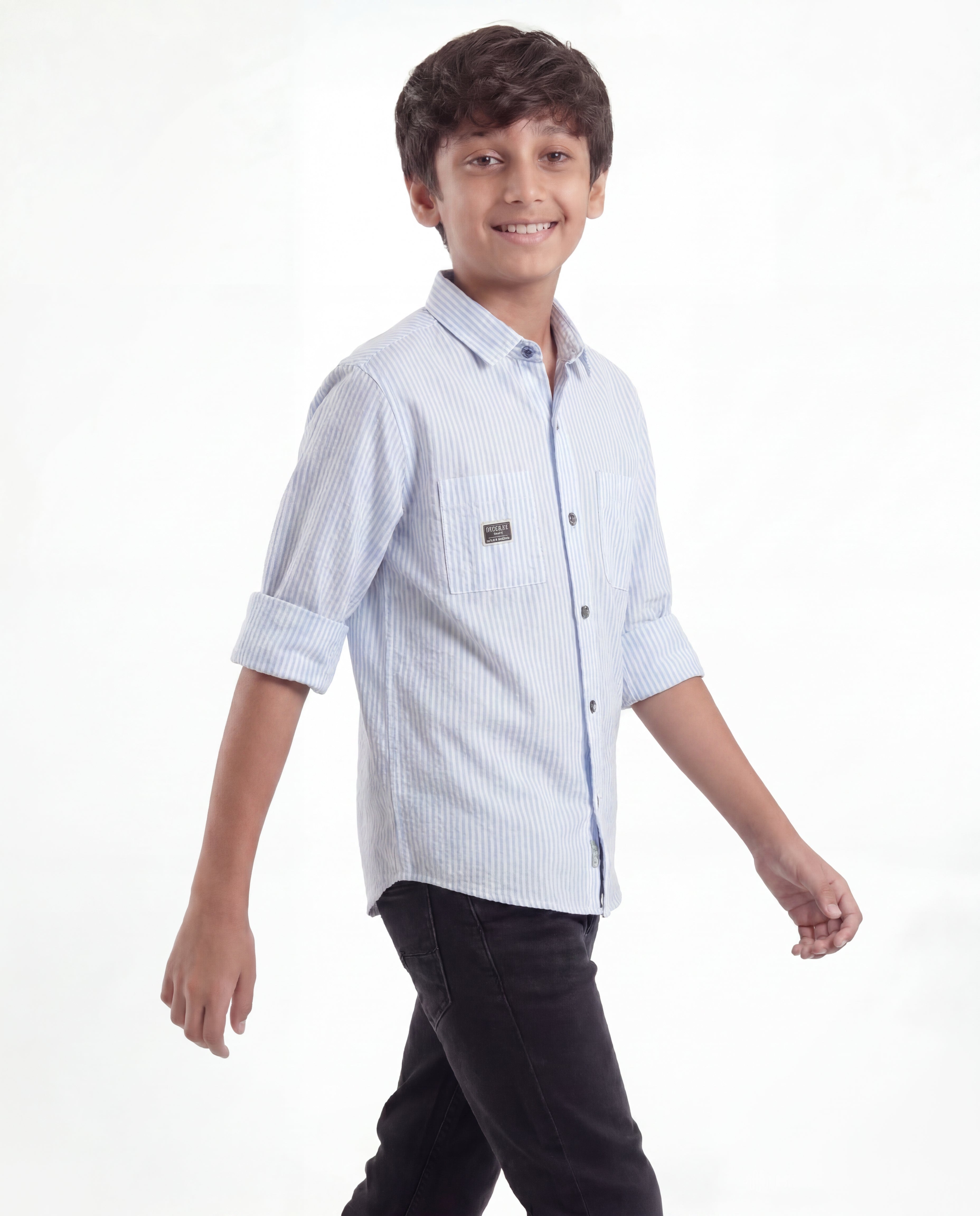 Classic Pinstripe Cotton Shirt