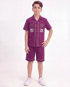 Boys Ethnic Printed Co-Ord Set