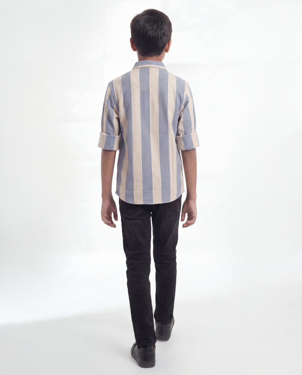 Smart Casual Striped Shirt for Boys