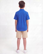 Boys Tropical Embroidered Co-Ord Set