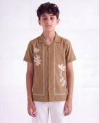 Tropical Resort Print Shirt