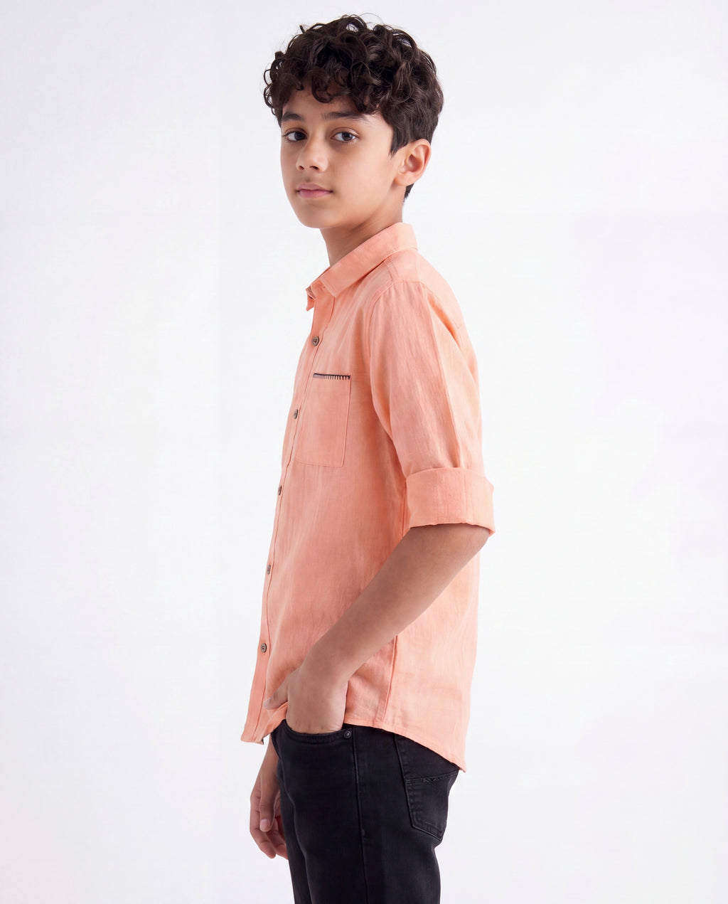 Essential Solid Muslin Shirt
