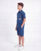 Boys Ethnic Printed Co-Ord Set