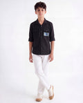 Nature Scribble Printed Shirt