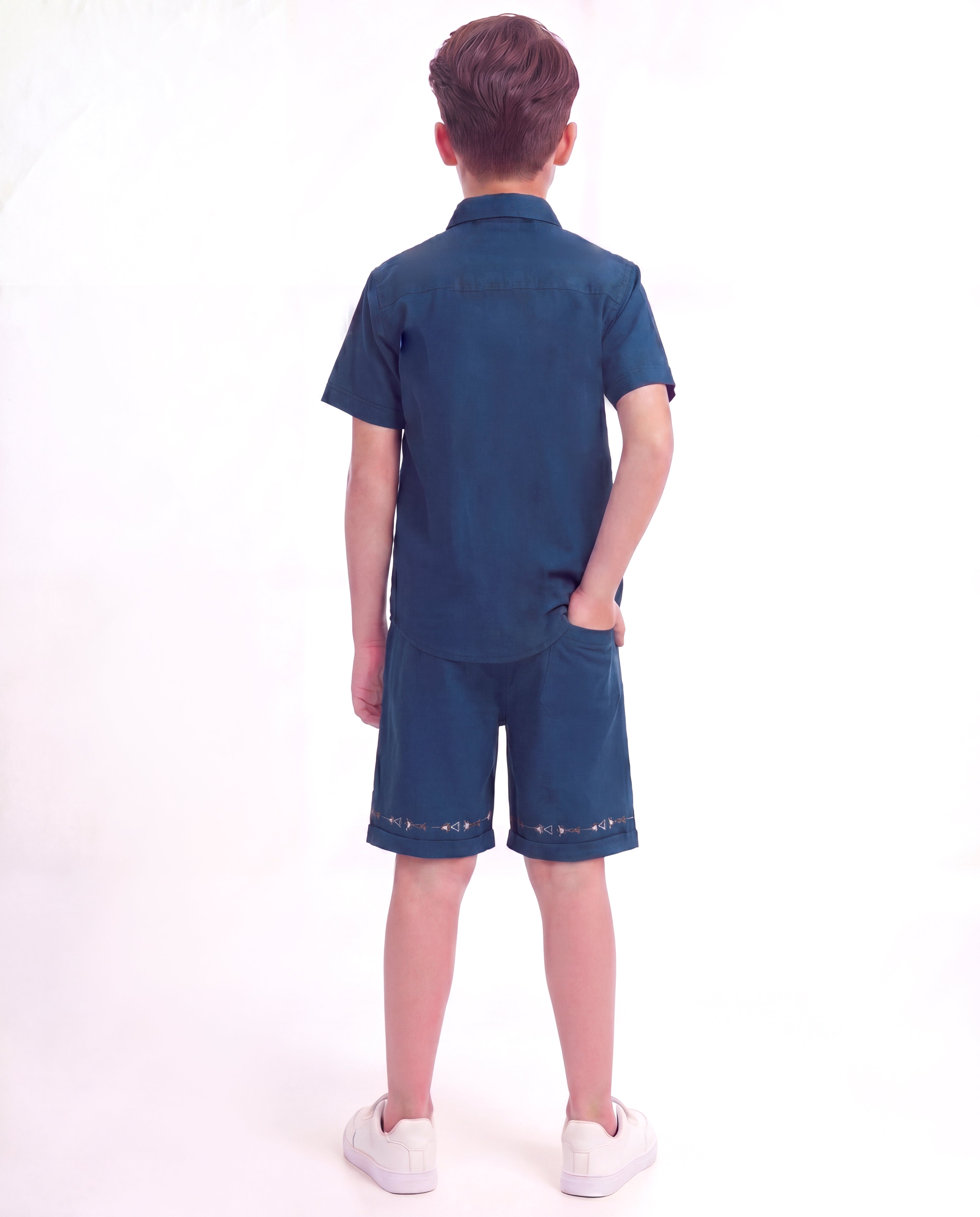 Boys Ethnic Printed Co-Ord Set