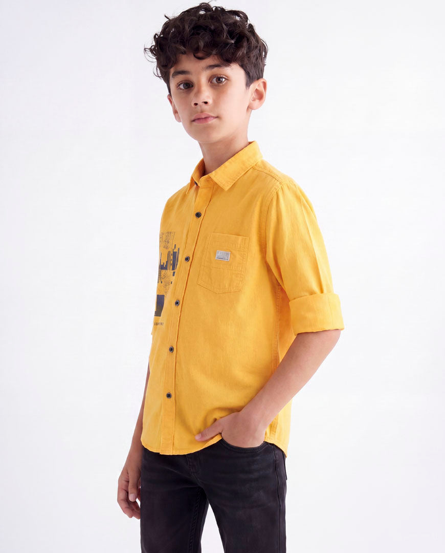 Urban Graphic Casual Shirt