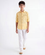 Essential Solid Muslin Shirt