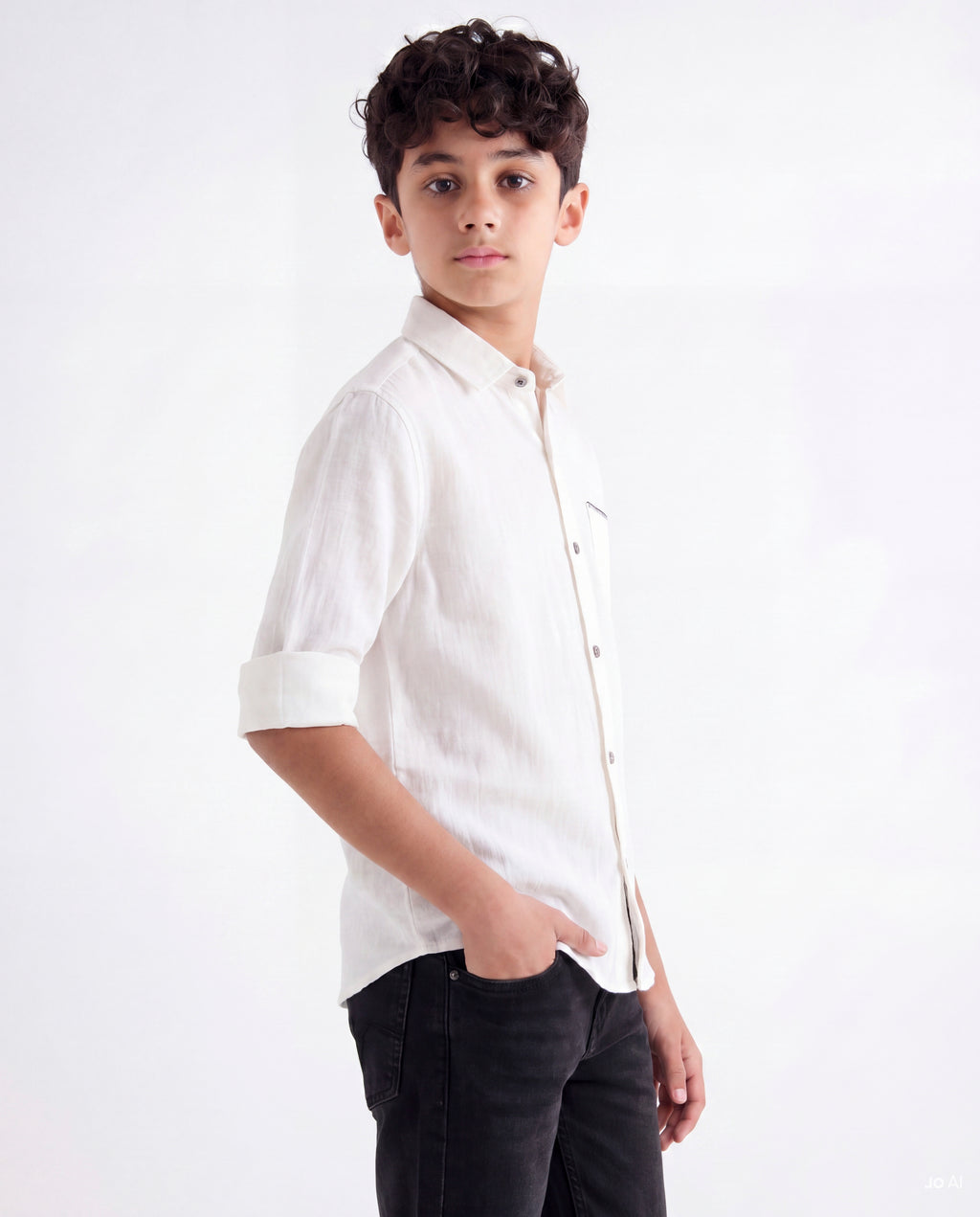Essential Solid Muslin Shirt