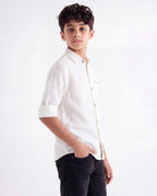 Essential Solid Muslin Shirt