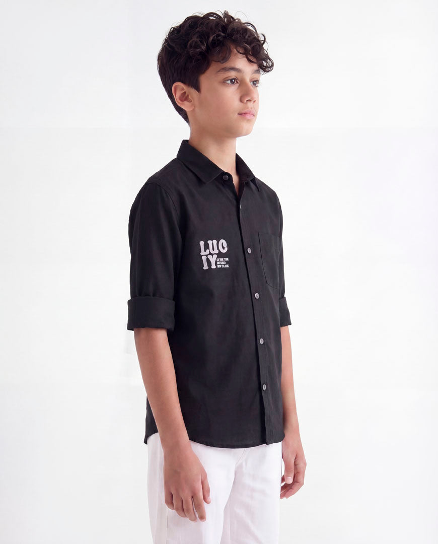 Monochrome Utility Shirt
