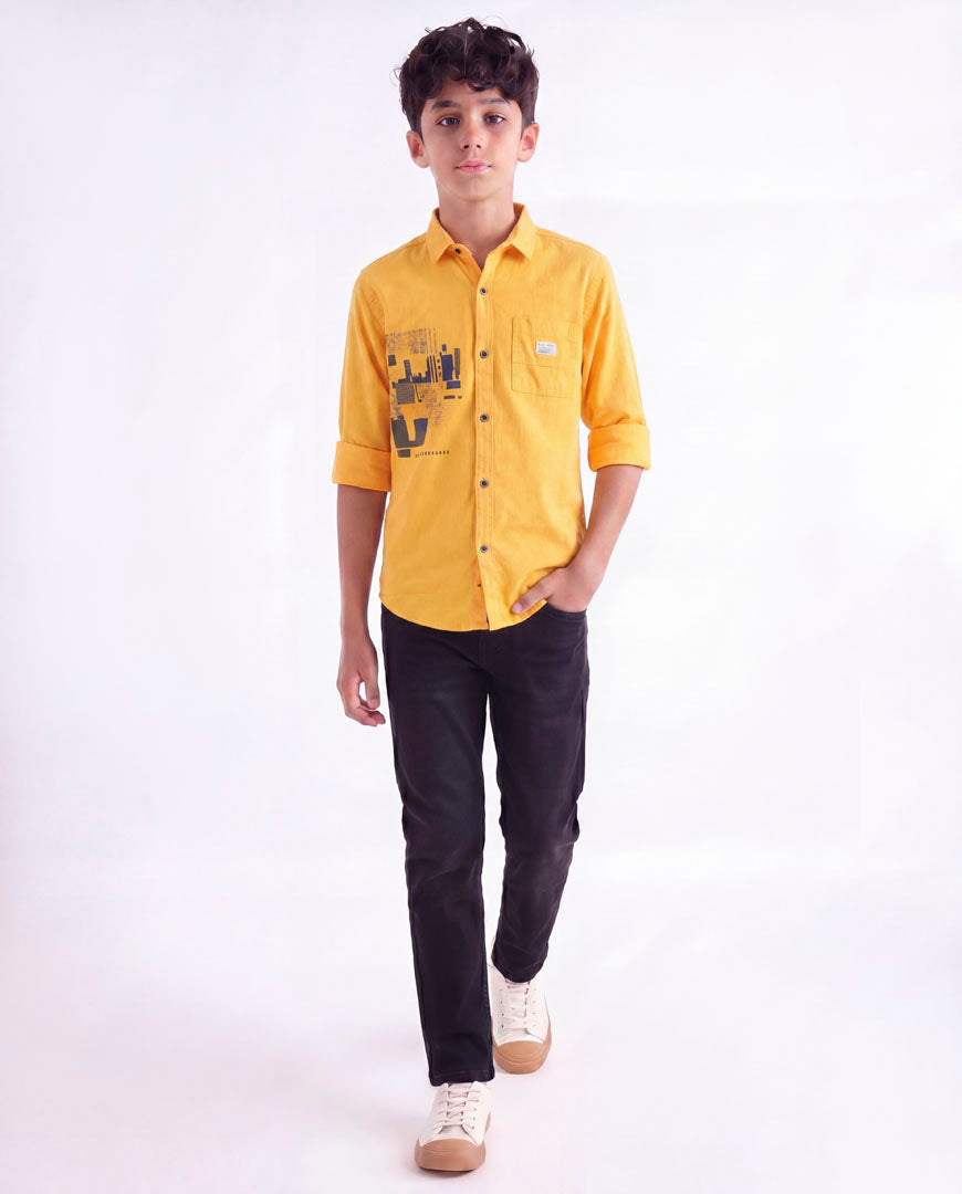 Urban Graphic Casual Shirt