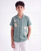 Tropical Resort Print Shirt