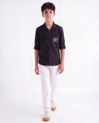 Monochrome Utility Shirt