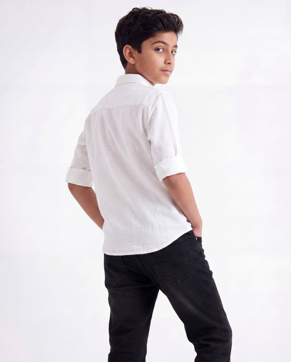Essential Solid Muslin Shirt