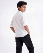 Essential Solid Muslin Shirt