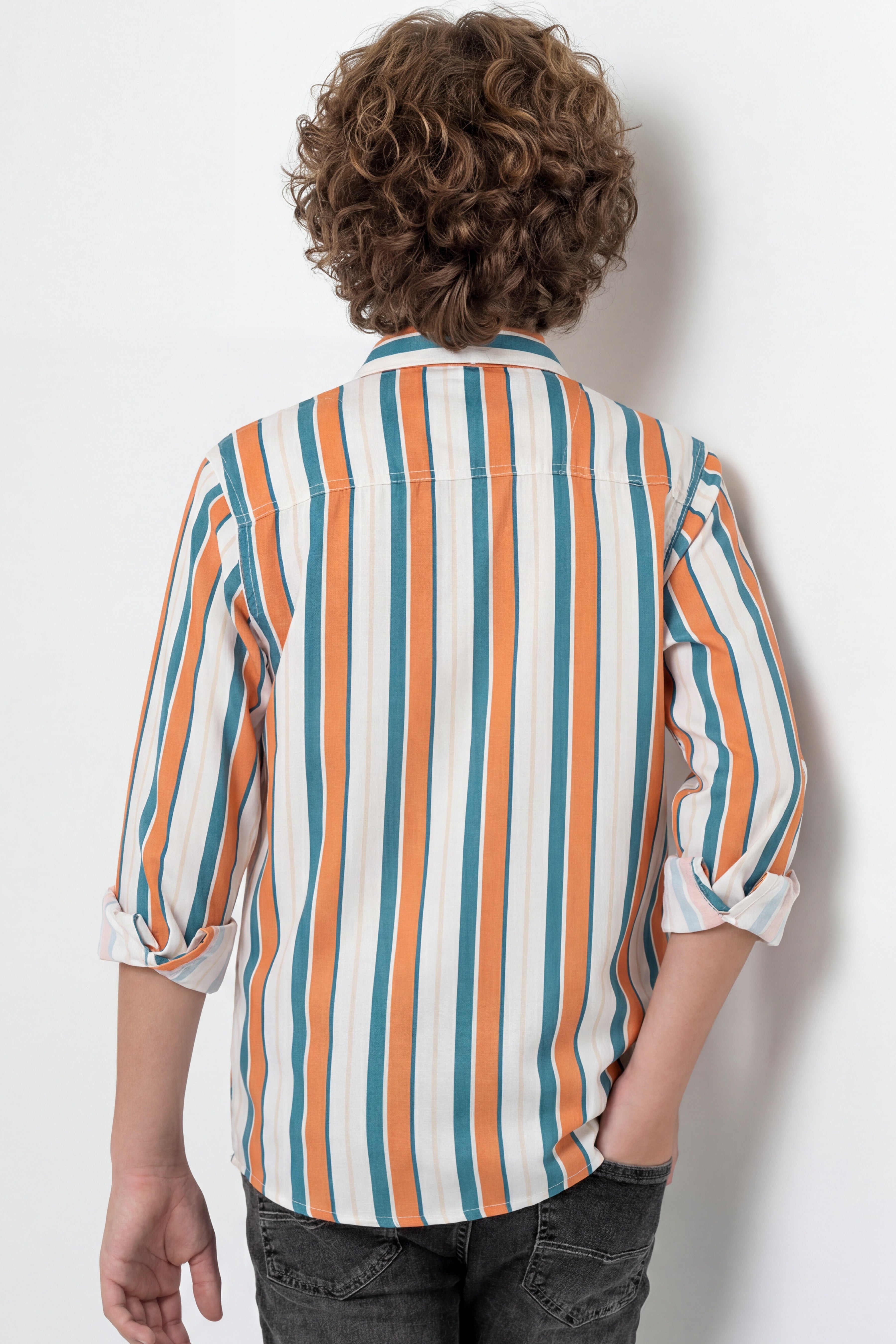 Vibrant striped shirt