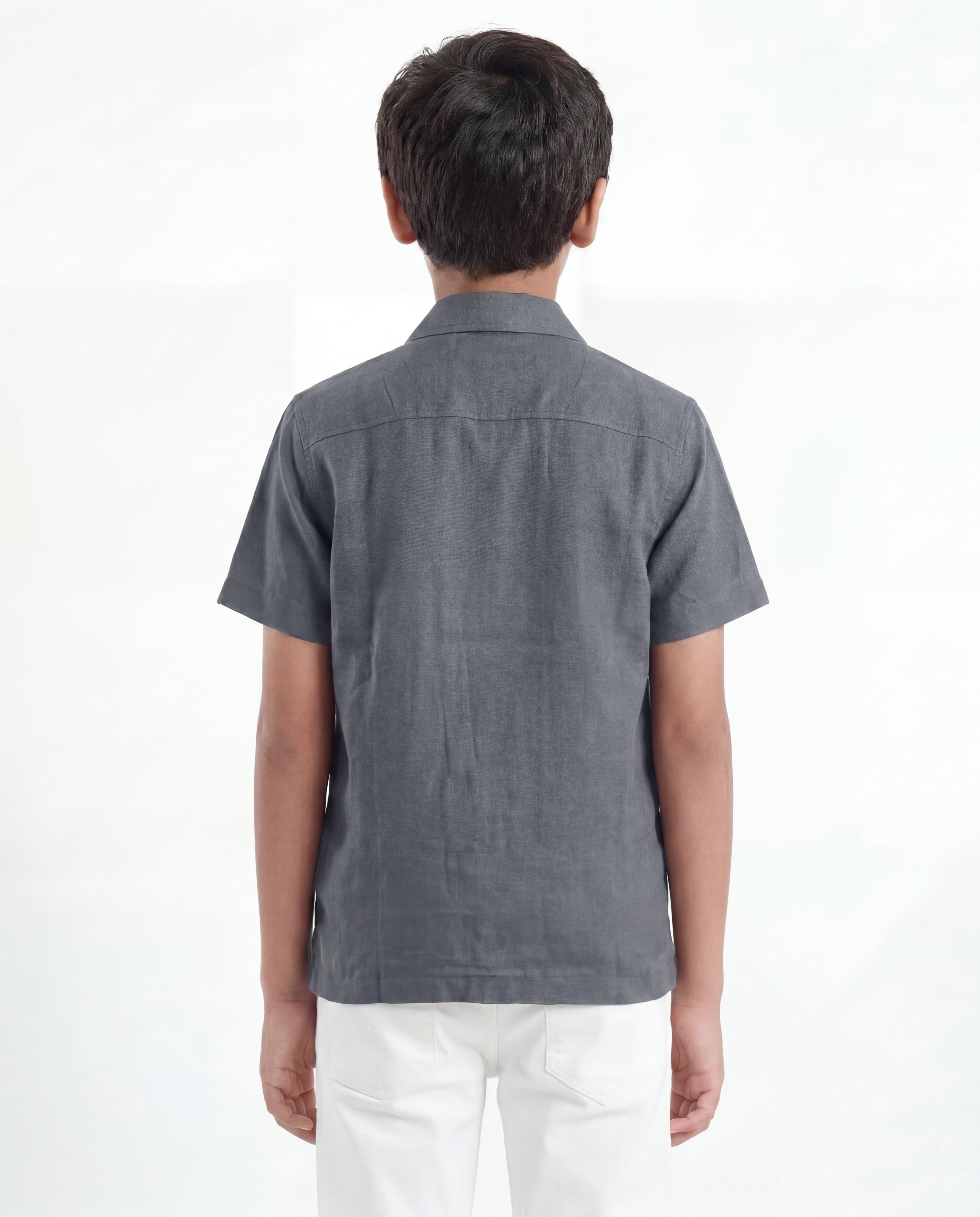 Tropical Embroidered Resort Shirt