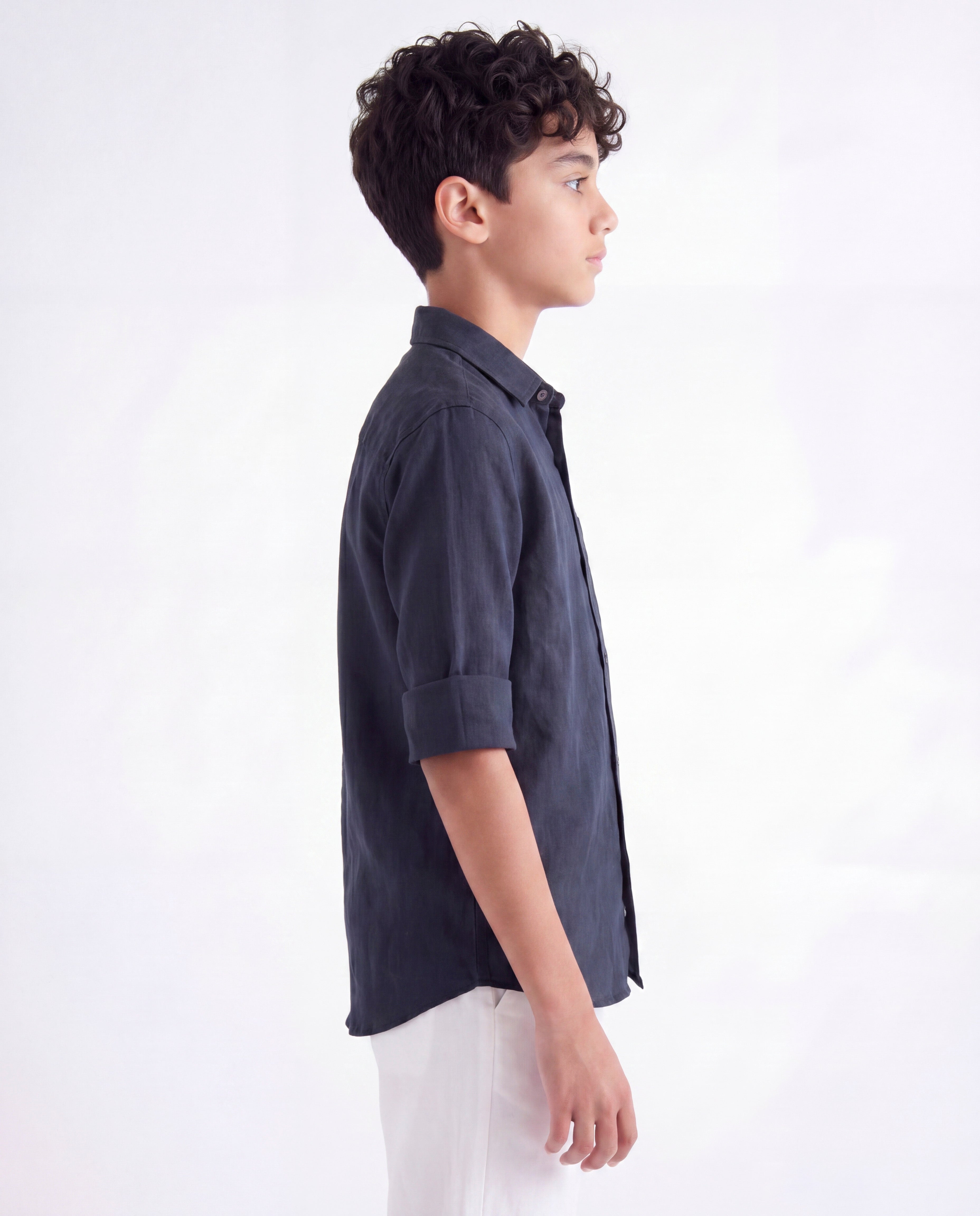 Essential Solid Muslin Shirt