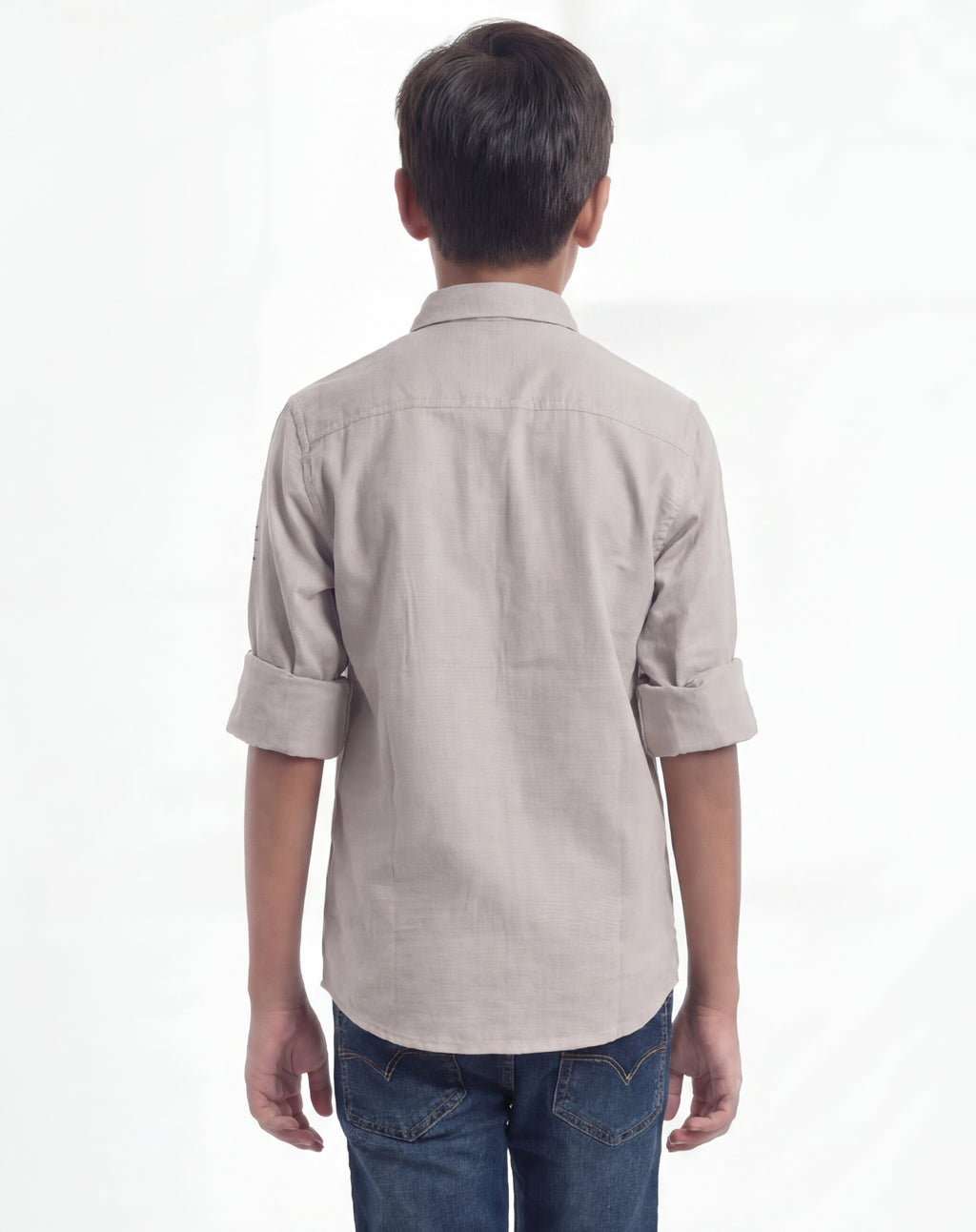 Boys Utility Pocket Casual Shirt