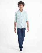 Classic Pinstripe Cotton Shirt