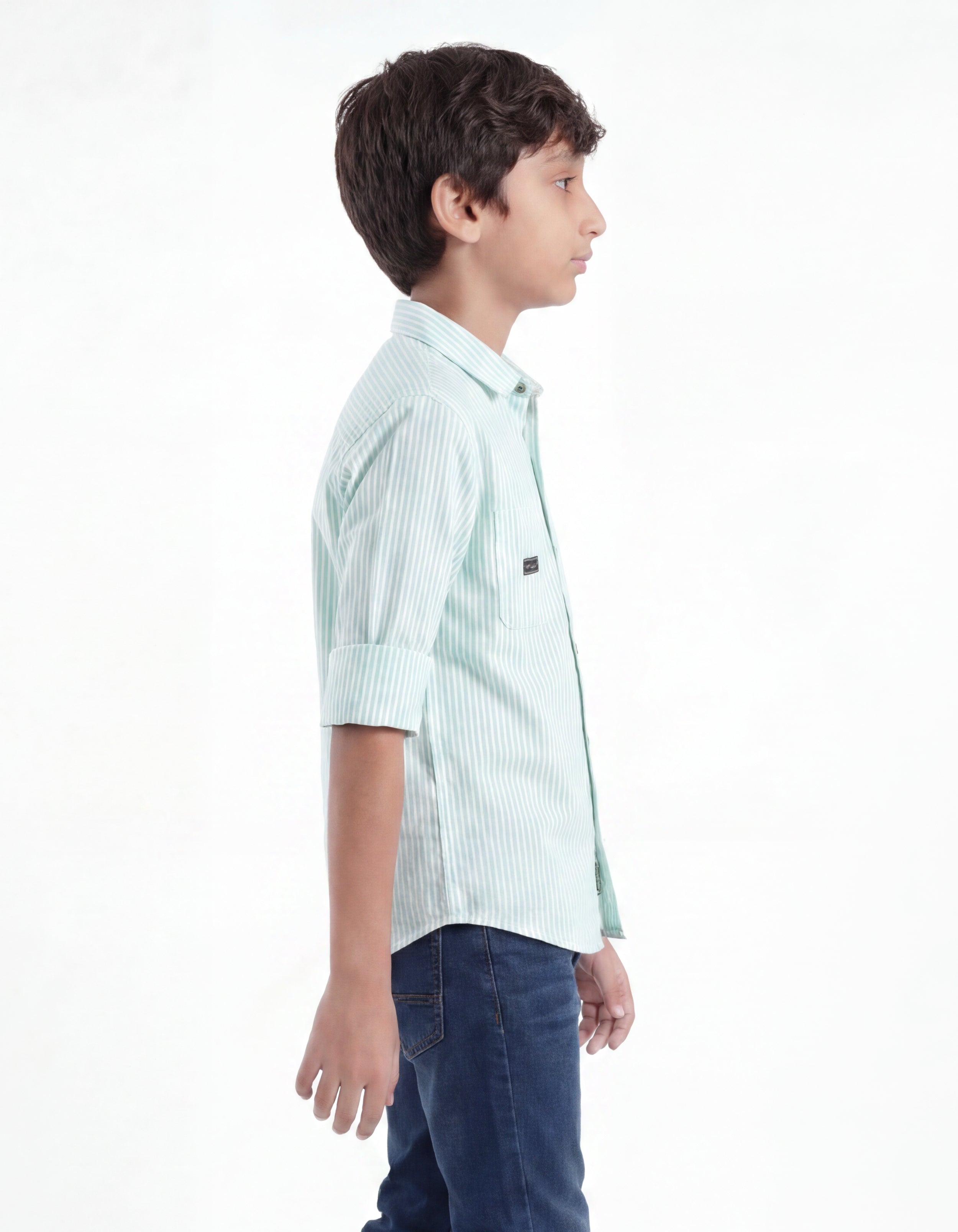Classic Pinstripe Cotton Shirt