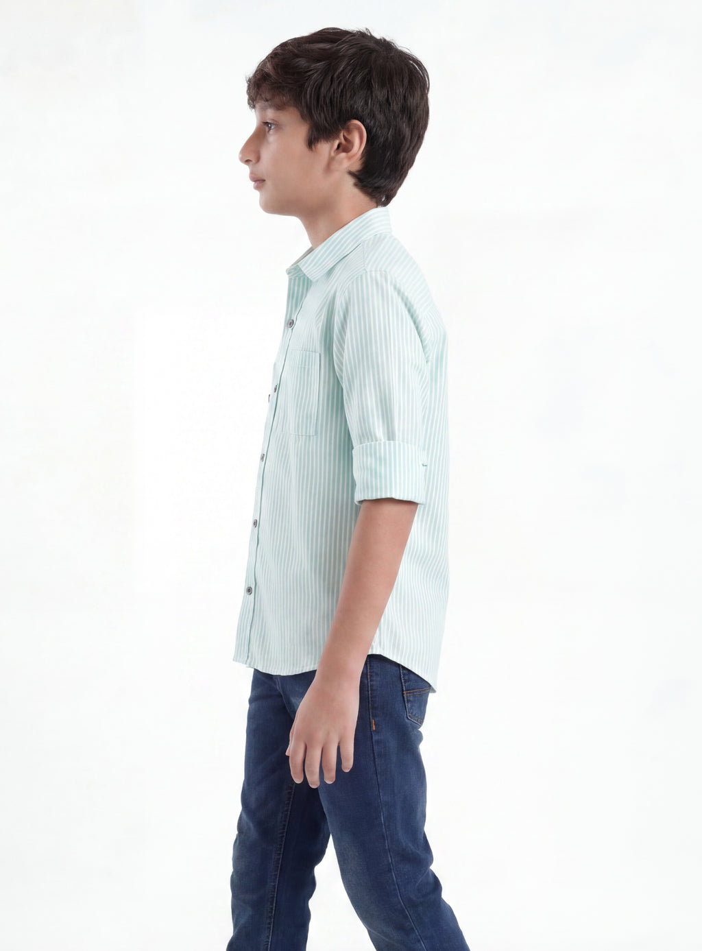 Classic Pinstripe Cotton Shirt
