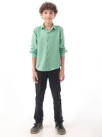 Boys full-sleeve semi-formal shirts