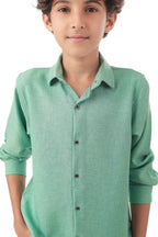 Boys full-sleeve semi-formal shirts