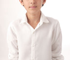 Long sleeve button-down semi-formal shirt